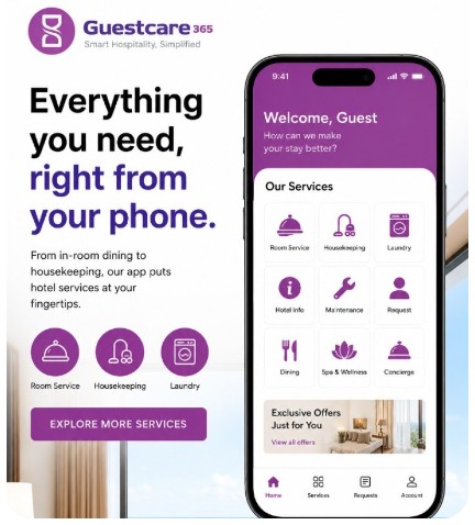 GuestCare365 guest experience app